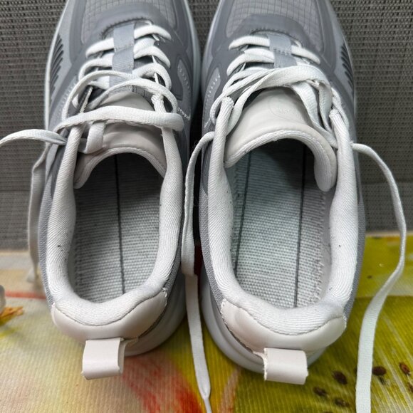 Alegria Solstyce Womens size 38 EU/7.5 US Grey & White Rok N Roll Sneakers - Picture 6 of 8